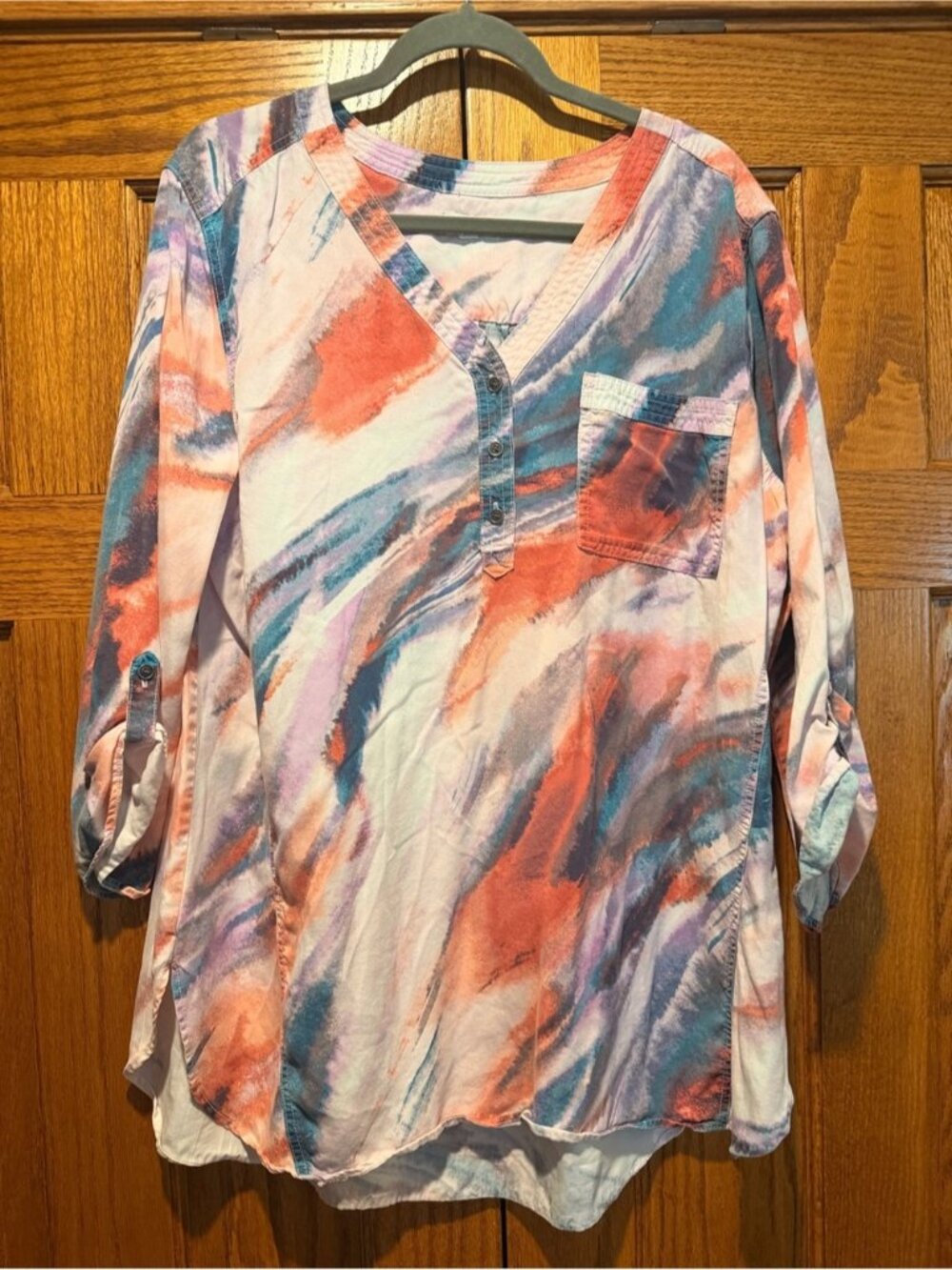 Westbound Women's V-Neck Tunic Top